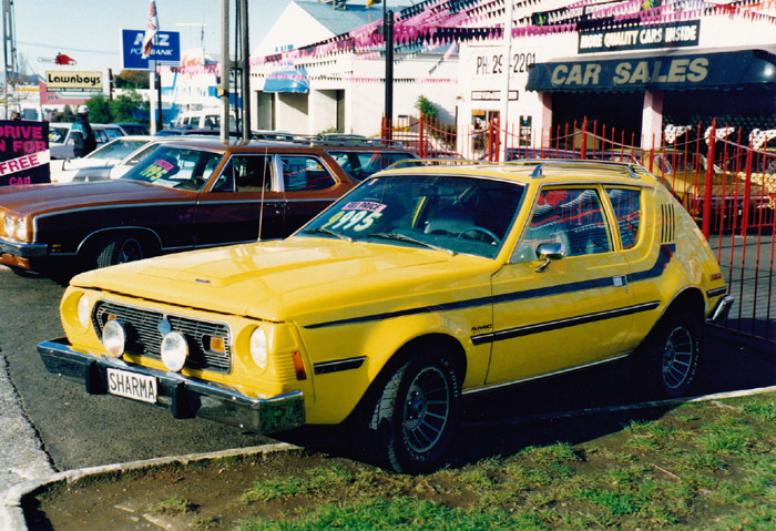 Name:  AMC Gremlin, 5 litre V8!, Takinini 1992.jpg
Views: 2066
Size:  181.4 KB