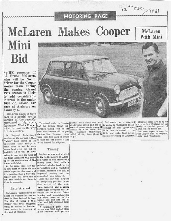 Name:  Bruce Mclaren with Mini Cooper.jpg
Views: 1997
Size:  181.5 KB
