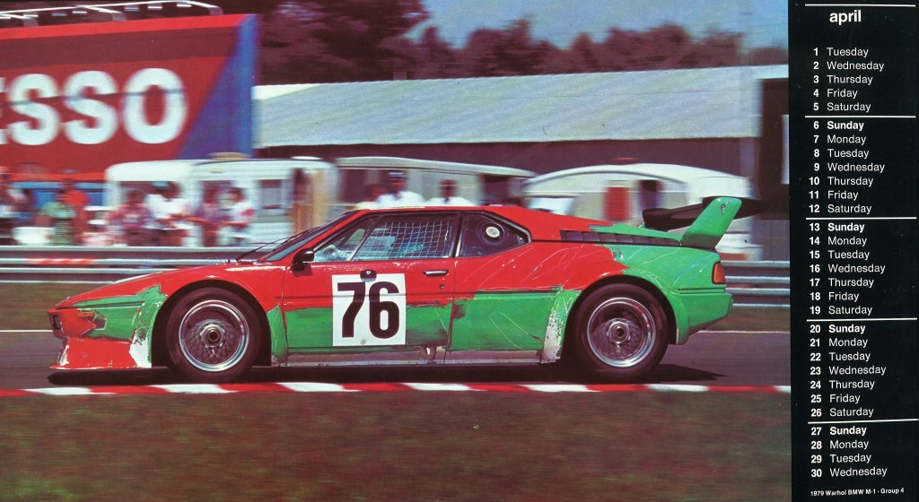 Name:  1979 BMW M1 Procar. Andy Warhol version.jpg
Views: 1576
Size:  140.0 KB