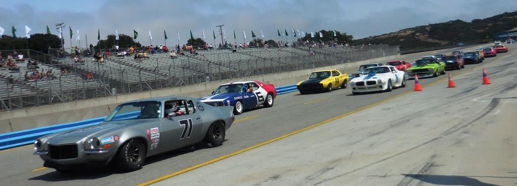 Name:  1970 Chev Camaro leads the pack to the startline..jpg
Views: 672
Size:  124.4 KB