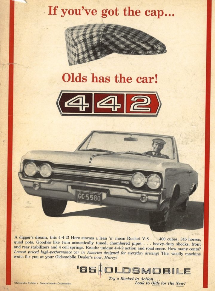 Name:  1965 Olds. ad.jpg
Views: 953
Size:  153.1 KB