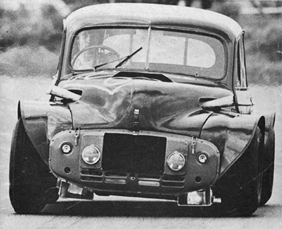 Name:  Mike Bennion Morris Minor with V-8 engine.jpg
Views: 1465
Size:  152.3 KB