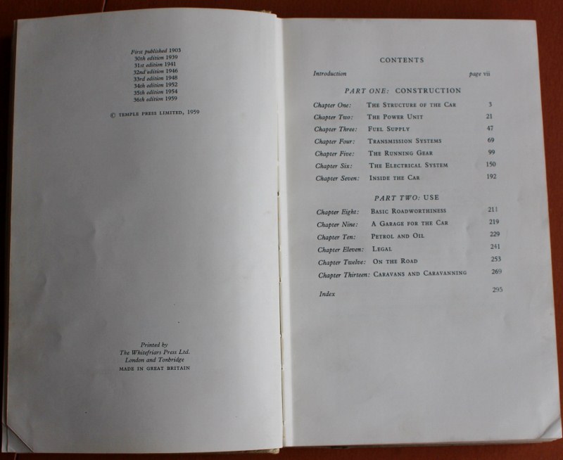 Name:  Motoring Books #55 The Motor manual 1959 edition Contents 2018_09_27_0552 (800x654).jpg
Views: 1070
Size:  92.3 KB