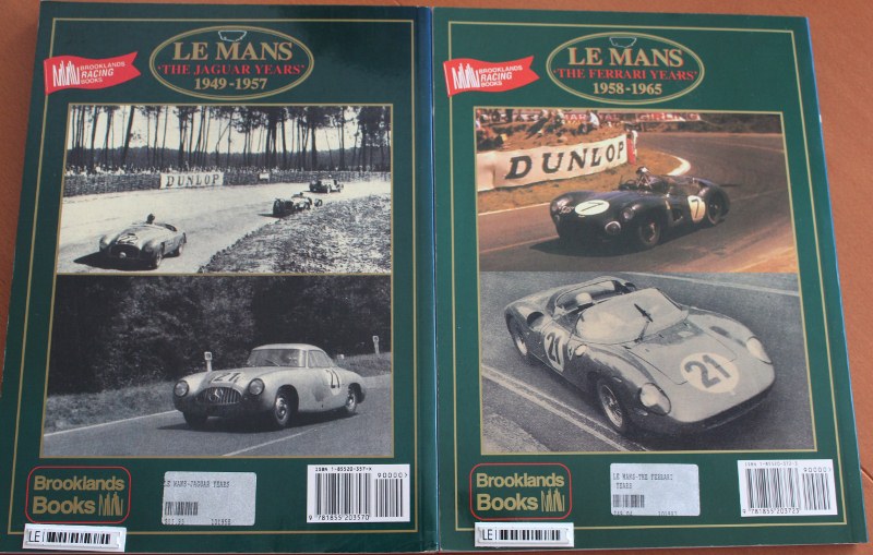 Name:  Motoring Books #176 Brooklands Le Mans 49-57, 58-65 back 2019_03_29_0711 (3) (800x509).jpg
Views: 367
Size:  146.5 KB