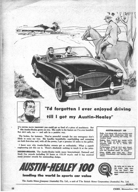 Name:  AH 100 #101 AH 100 advert Austin-BMC Australia Joe Armour  (573x800).jpg
Views: 2365
Size:  172.9 KB