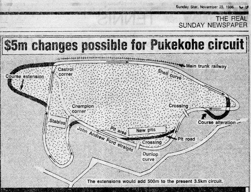 Name:  Motor Racing Pukekohe #45 1986 Plans for revised Track Map only Sunday paper Milan Fistonic  (50.jpg
Views: 1112
Size:  130.8 KB