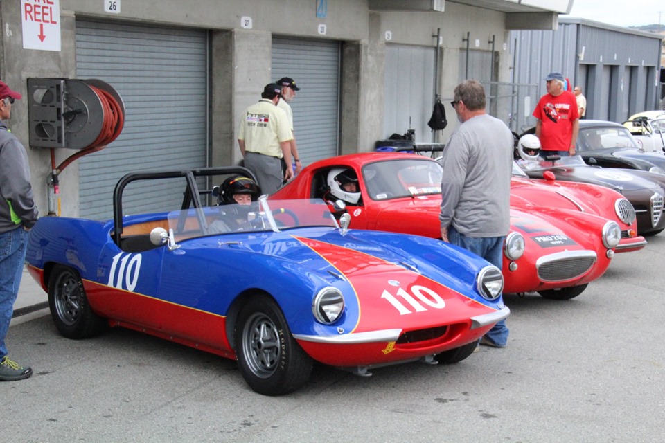 Name:  Monterey 2019 #37 Elva and AH Sprite PMO200 in pits Terry Cowan.jpg
Views: 2367
Size:  167.3 KB