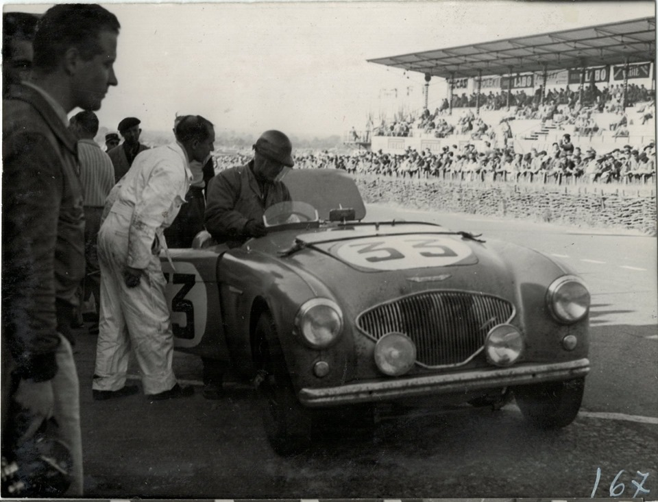 Name:  AH 100 #171 NOJ391 works car Le Mans 1953 K Stelk archives .jpg
Views: 5025
Size:  158.4 KB
