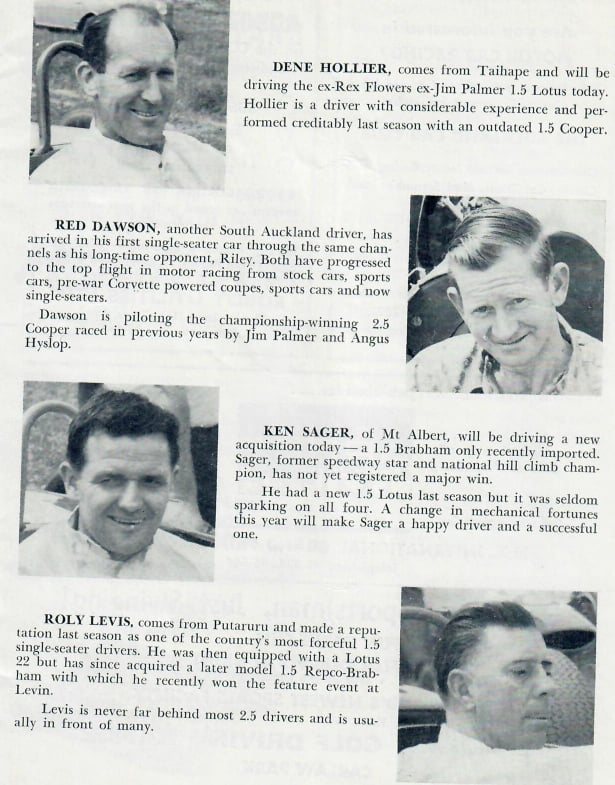 Name:  Pukekohe 1964 #29 Driver Profiles 1964 GP meeting ! Graham Woods.jpg
Views: 1812
Size:  92.5 KB