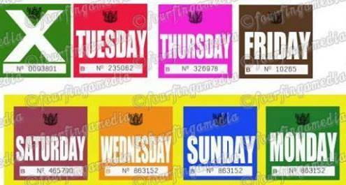 Name:  NZ Number Plates #38 Carless Day stickers 1979-80.jpg
Views: 1947
Size:  26.6 KB
