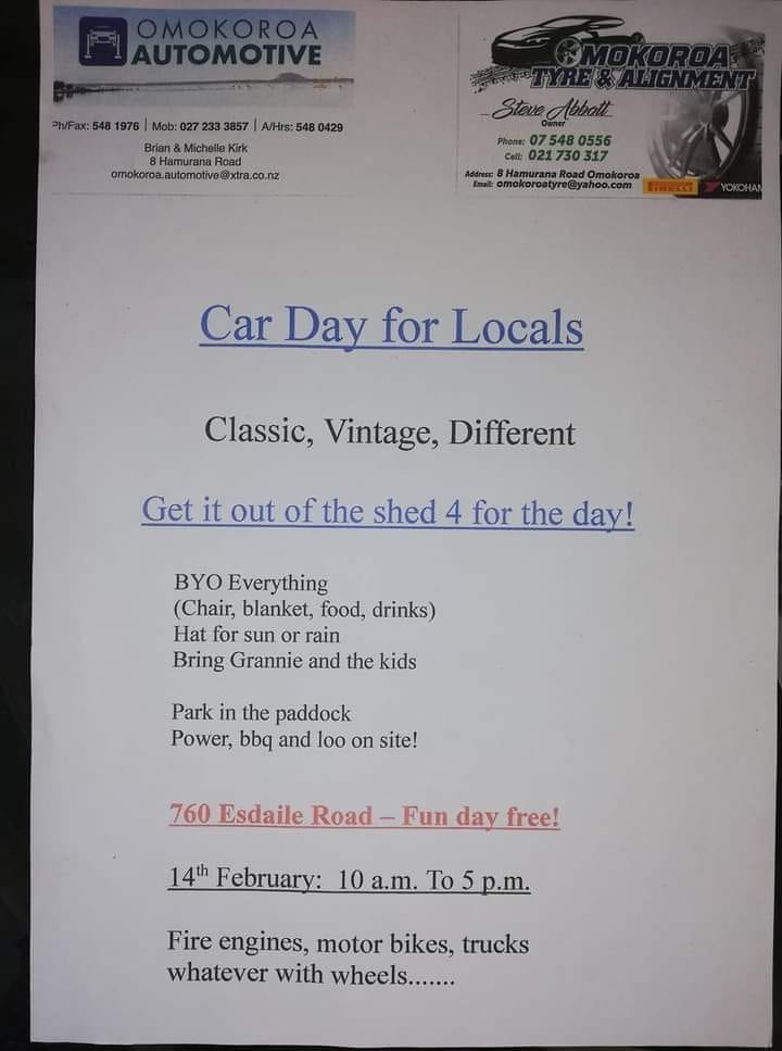 Name:  C and C 2021 #101 Car Day Pahoia 14 Feb 2021 poster S Abbot B Kirk .jpg
Views: 973
Size:  50.5 KB