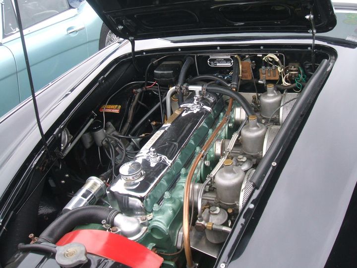 Name:  AH 3000 #451 Triple carb set up 2013 photo Healey Museum .jpg
Views: 2278
Size:  74.4 KB