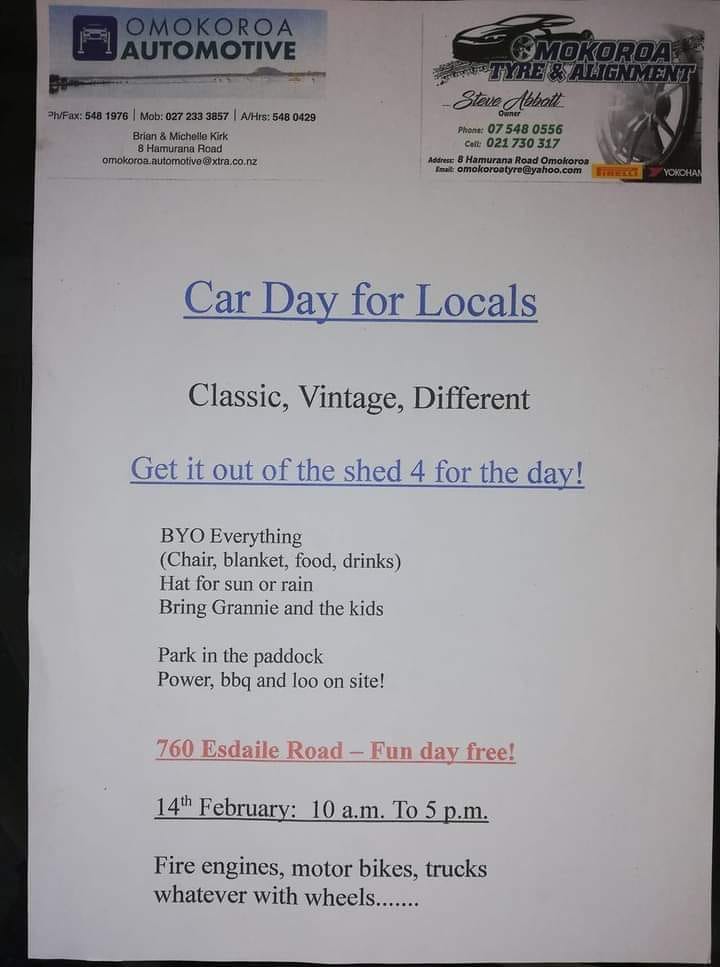 Name:  C and C 2021 #101 Car Day Pahoia 14 Feb 2021 poster S Abbot B Kirk .jpg
Views: 1735
Size:  50.5 KB