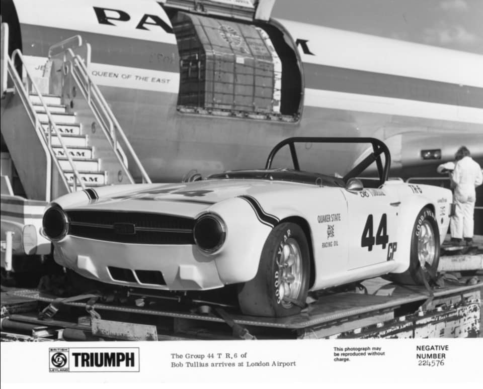 Name:  Models #044 Triumph Photo Bob Tullius GP 44 TR6 unloading Jurg Schopper archives .jpg
Views: 1189
Size:  61.8 KB