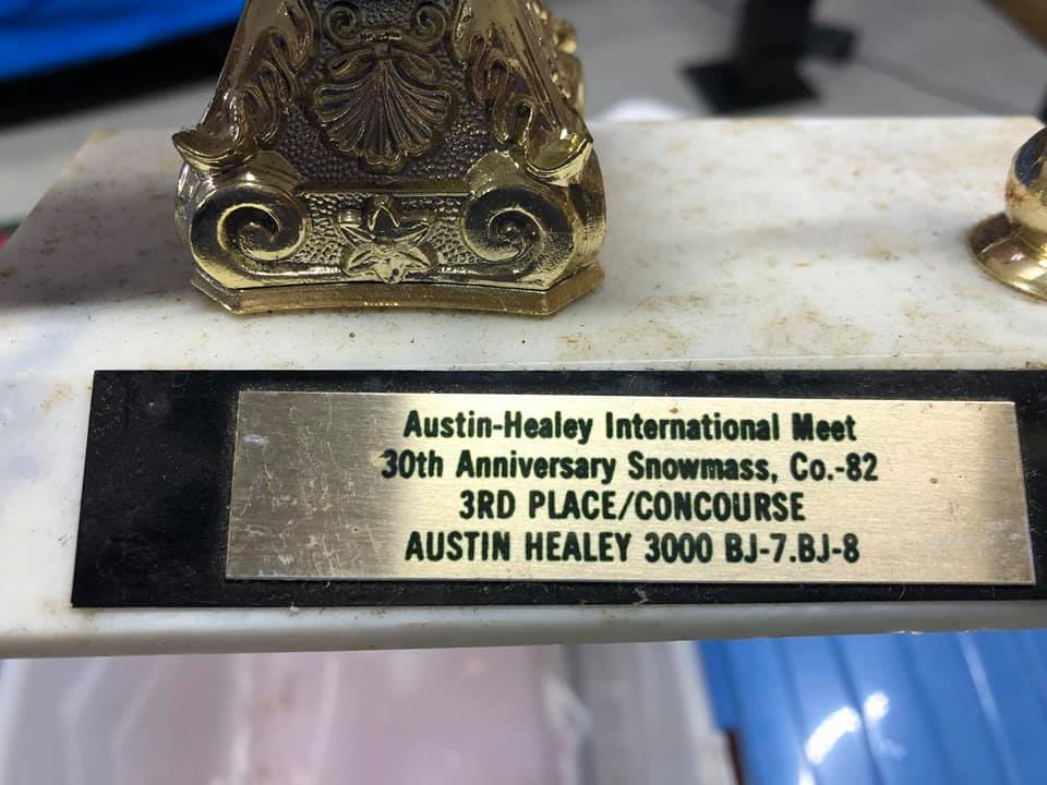 Name:  Healey Trip 1982 #228 AH 3000 BJ8 Michigan Plate 1982 Concourse Trophy 3rd place BJ7 BJ8 Ron Edw.jpg
Views: 309
Size:  81.6 KB
