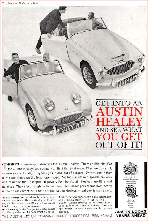 Name:  AH #312 Sprite and 3000 Advert UK Autocar 1960 pinterest .jpg
Views: 1075
Size:  94.9 KB