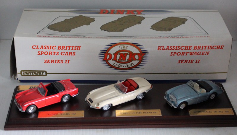 Name:  Models #0528 Dinky Trio TR4a E-type AH 100 3 2020_02_29_1362 (800x457) (2).jpg
Views: 288
Size:  111.9 KB
