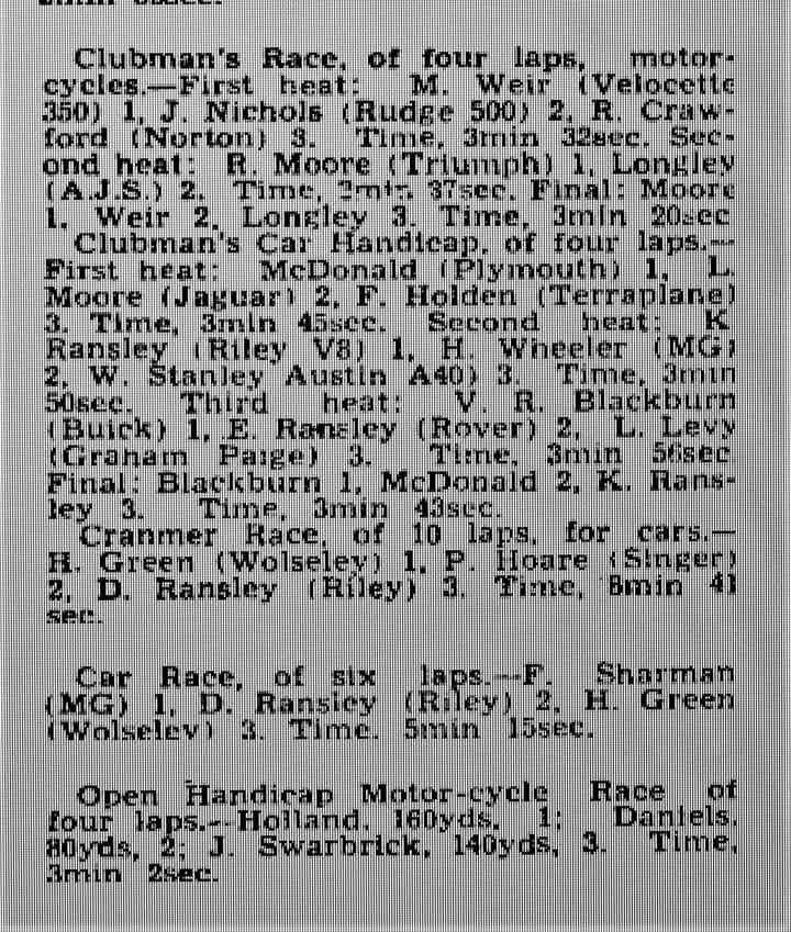 Name:  Dunedin 1949 #013 Motor Racing Te Pirita Airfield -1949 Results Part two Milan Fistonic .jpg
Views: 766
Size:  135.9 KB