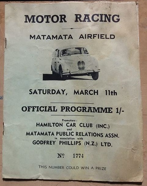 Name:  Motor Racing Matamata #081 Airfield Races Waharoa 11 Mar 1967 Programme Cover Patrick O'Hanlon ..jpg
Views: 521
Size:  99.0 KB
