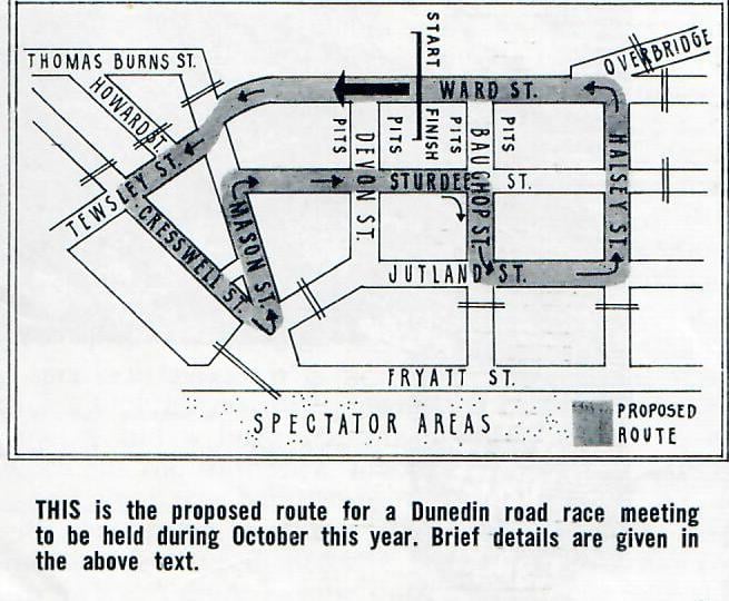 Name:  Dunedin 1964 #121 1964 Dunedin Street Circuit Proposed Track for October event Graham Woods  (2).jpg
Views: 1287
Size:  75.3 KB