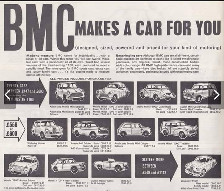 Name:  AH #076 The BMC range Mini AH Sprite to Wolsleley 1500 Advert BMC UK part 1 arch John Vevers.jpg
Views: 285
Size:  73.7 KB