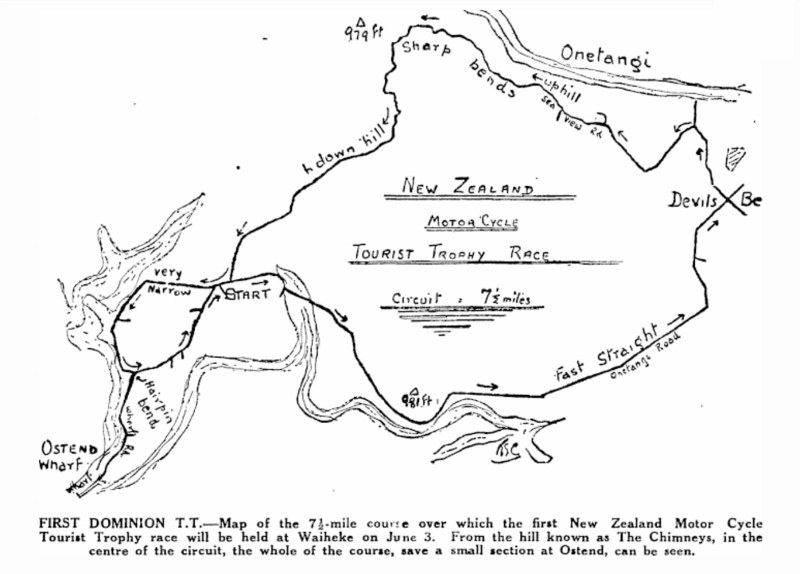 Name:  Motor Racing Waiheke #130 NZ TT Course Map 7.5 miles for 3 June 1931 Auckland Star 19-05-1931 (8.jpg
Views: 708
Size:  102.9 KB