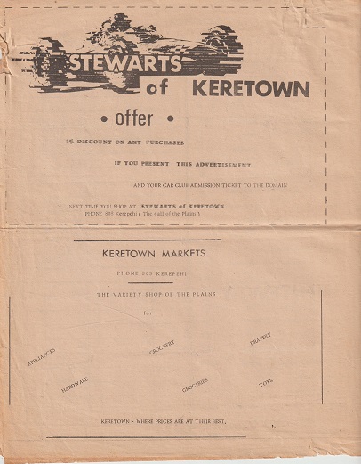Name:  Motor Racing Kerepehi #108 1966 12 Feb 1st Meeting Programme Advert Stewarts of Keretown TVCC Jo.jpg
Views: 751
Size:  80.1 KB