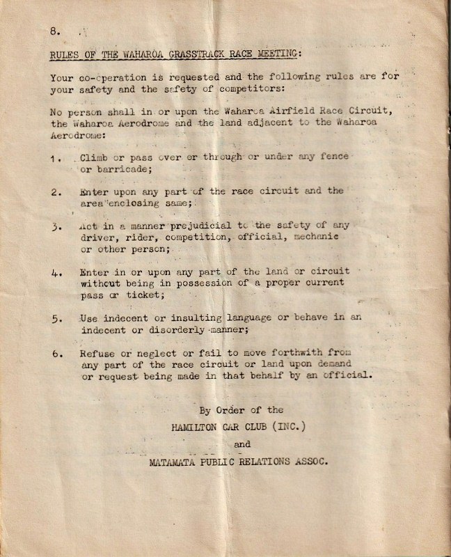 Name:  Hamilton CC 1966 #080 Waharoa Grass Track 19 Mar 1966 Programme Organiser Track Rules HCC WAHARO.jpg
Views: 719
Size:  160.9 KB