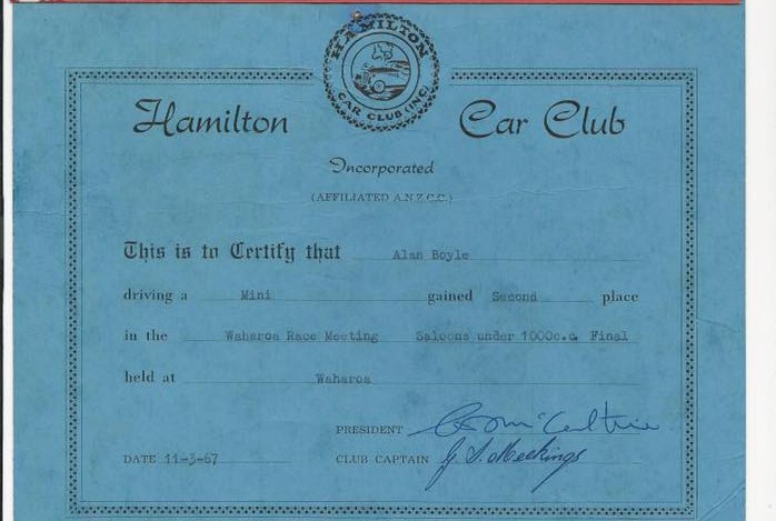 Name:  Hamilton CC 1967 #042 Matamata Airfield Races Waharoa 11 Mar 1967 Certificate 1967 2nd Final Sal.jpg
Views: 273
Size:  86.4 KB