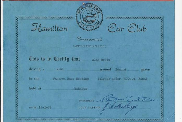 Name:  Hamilton CC 1967 #042 Matamata Airfield Races Waharoa 11 Mar 1967 Certificate 1967 2nd Final Sal.jpg
Views: 686
Size:  86.4 KB