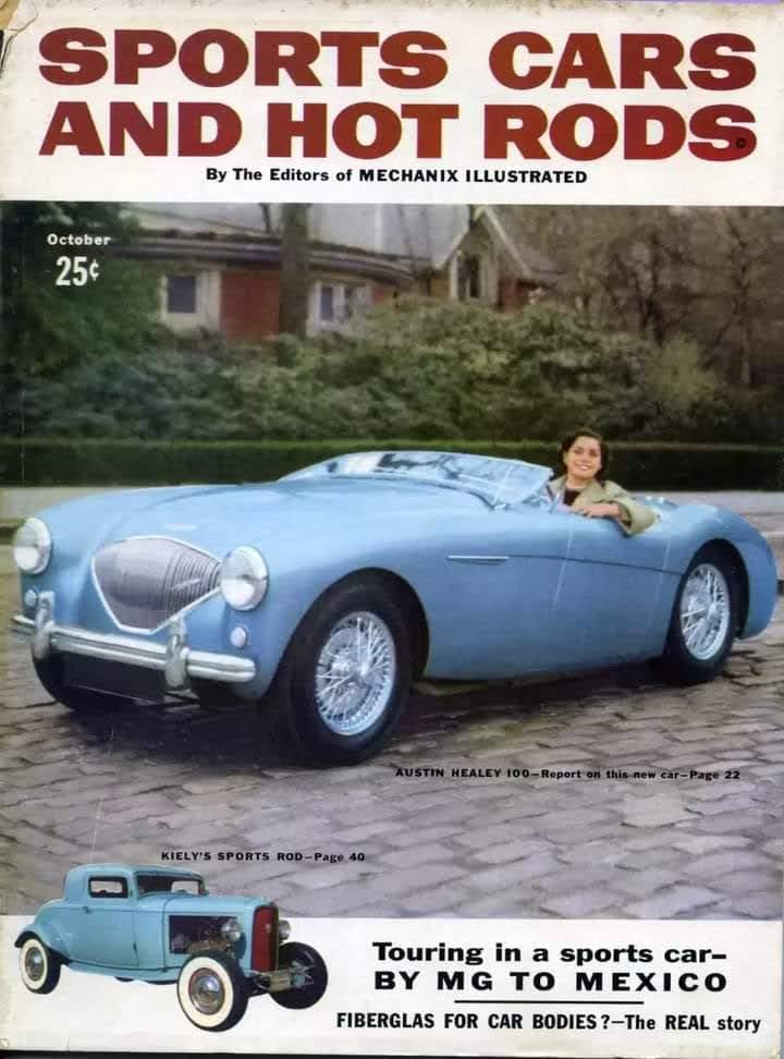 Name:  AH 100 #238 AH 100 Barbara Walters Cover Sports Cars and Hot Rods Magazine October 1950's  (2).jpg
Views: 173
Size:  76.9 KB