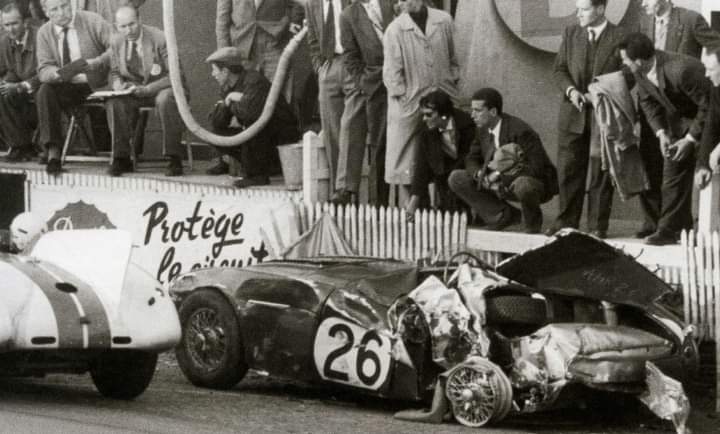 Name:  Le Mans 1955 AH 100S #26 Macklin crash -pit wall.jpg
Views: 334
Size:  42.1 KB