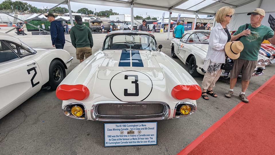 Name:  Chevrolet #019 Chevrolet Cunningham Corvette C1 1960 Le Mans Racer #3 - front w board Laguna Sec.jpg
Views: 419
Size:  87.7 KB