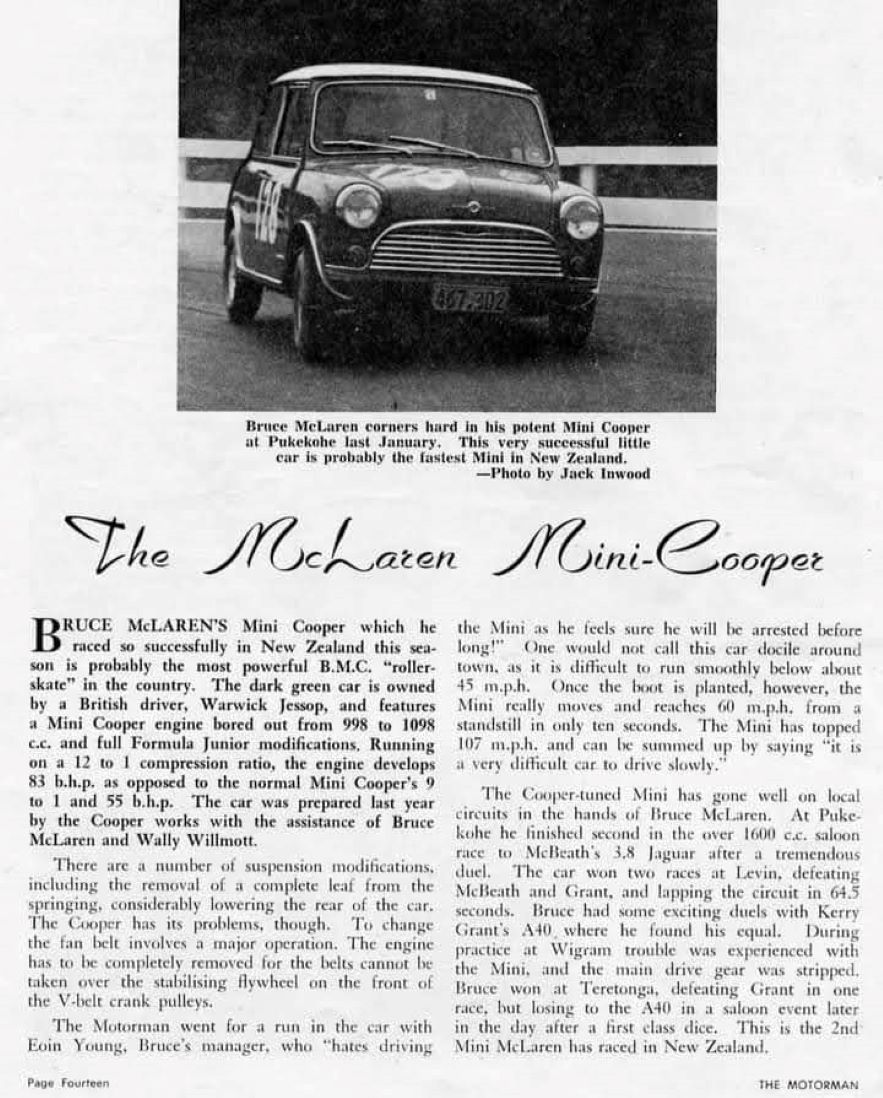 Name:  McLaren #161  Bruce McLaren Mini Cooper GP meeting 1963 article Motorman 178 kb arch Chris Burle.jpg
Views: 547
Size:  174.9 KB