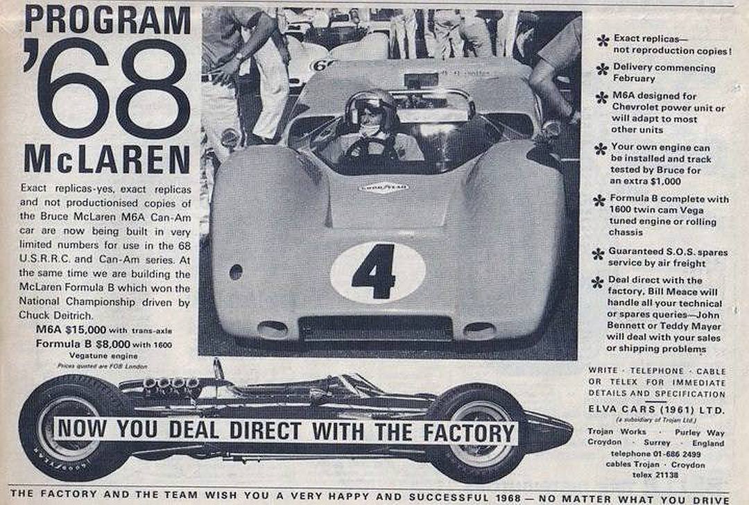 Name:  McLaren #098 McLaren Elva advert 1968 arch Clarke Walker.jpg
Views: 380
Size:  174.9 KB