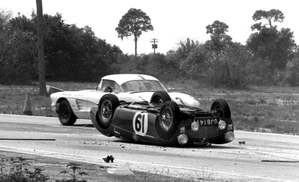 Name:  Sebring 1960 #027 AH 3000 UJB141 Driver Fred Spross Austin-Healey 3000 Rollover at Sebring on ro.jpg
Views: 256
Size:  165.4 KB