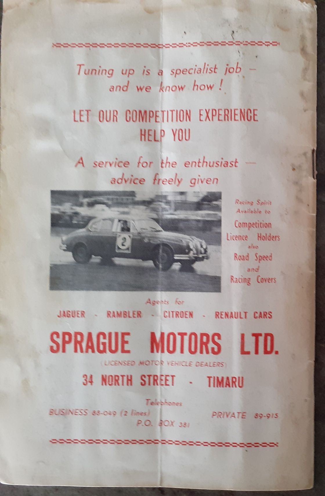 Name:  Timaru 1967 #146 Timaru Road Race 4 Feb 1967 Back Cover - Sprague Motors Advert 179kb Nic Hart .jpg
Views: 163
Size:  179.3 KB