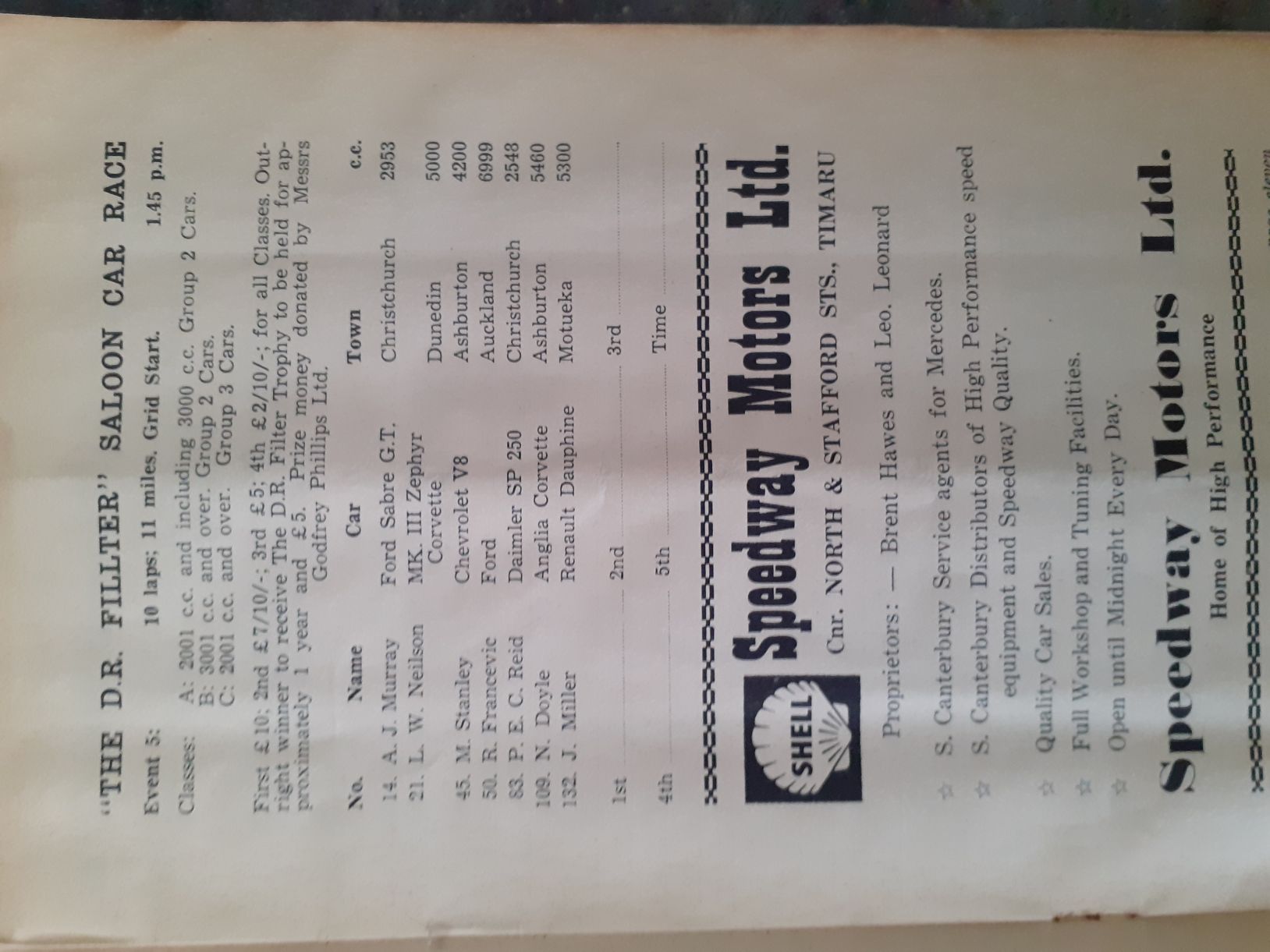 Name:  Timaru 1967 #131 Timaru Road Race 4 Feb 1967 Entry List Race 5 D R Fillter Saloon Race P 11 179k.jpg
Views: 195
Size:  179.1 KB