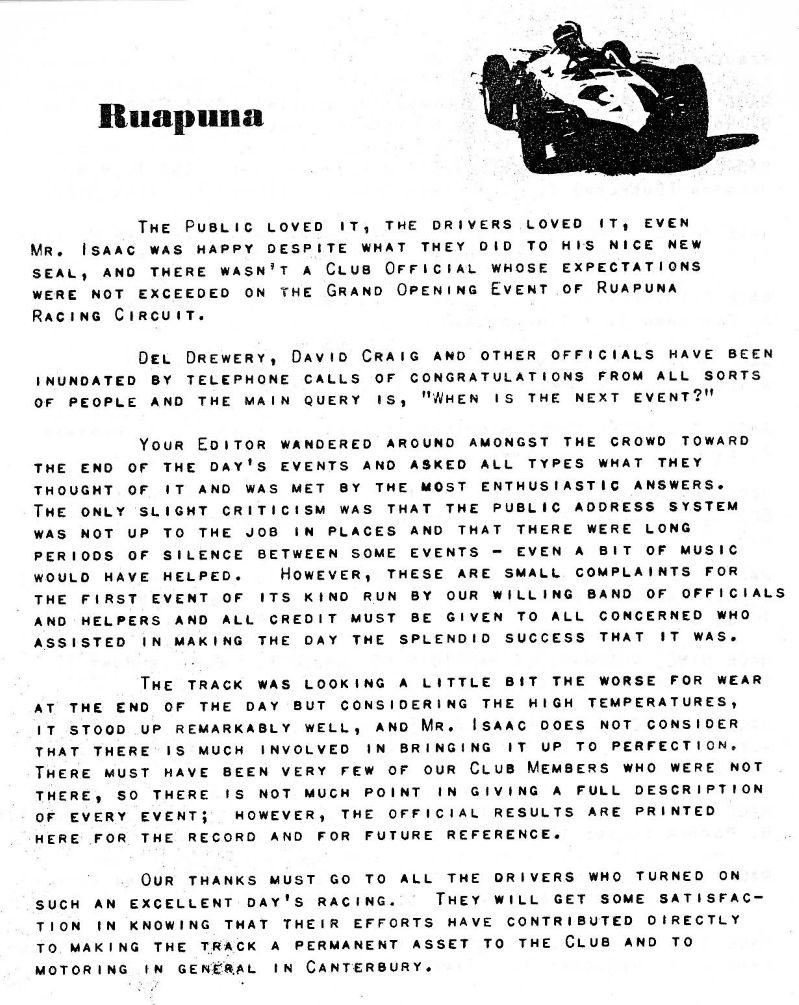 Name:  Ruapuna #025 Ruapuna 1963 Opening meeting Report - Magazine 179kb arch Milan Fistonic jpg.jpg
Views: 26
Size:  179.2 KB
