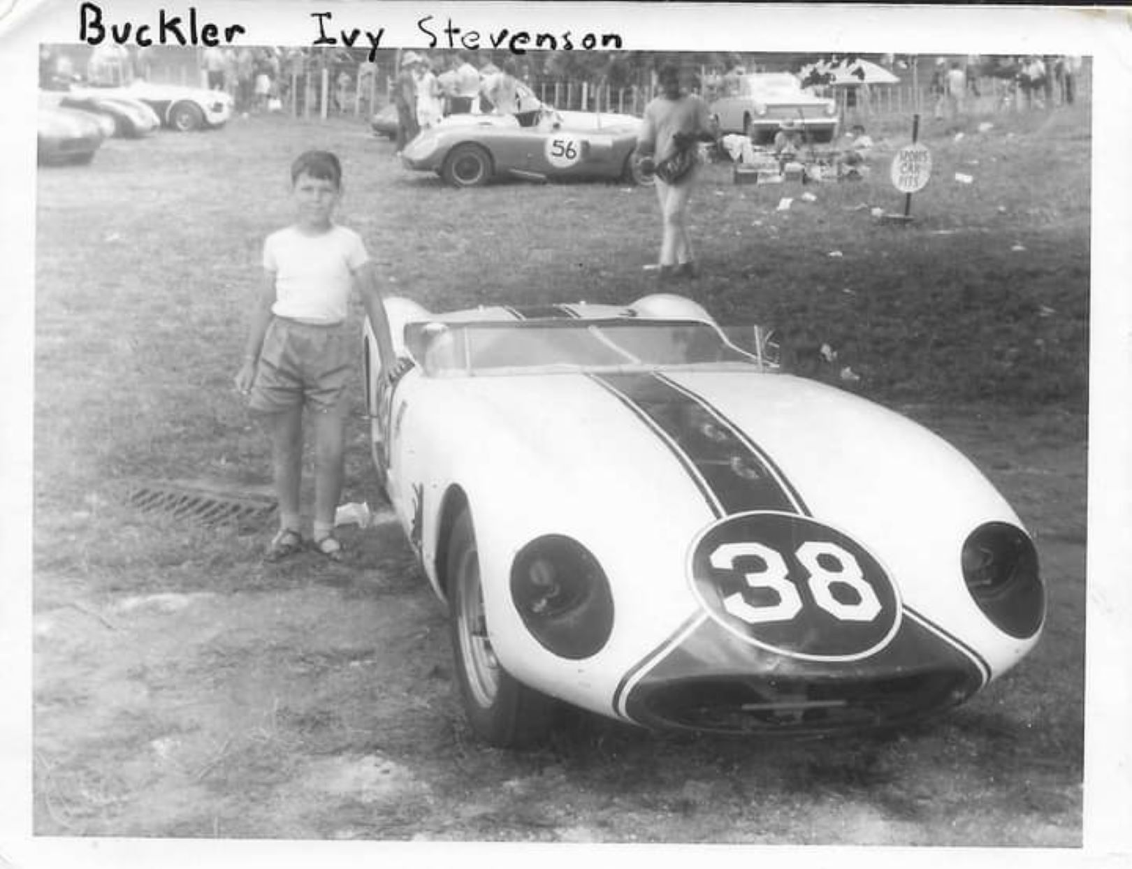 Name:  Bucklers in NZ #259 Ivy Stephenson Buckler Climax #38 White - Blue stripe - no number plate earl.jpg
Views: 40
Size:  179.5 KB