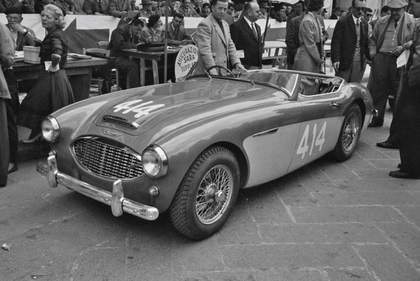 Name:  AH 100 SIX #080 UOC741 AH 100 SIX 1957 Mille Miglia #414 Tommy Wisdom C Winby 177 kb pic G Phill.jpg
Views: 87
Size:  176.9 KB