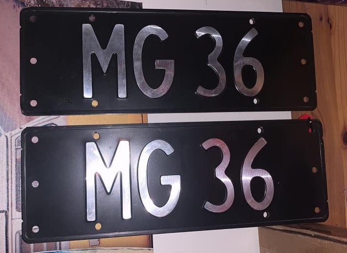 Name: NZ Number Plates #303 MG36 New Zealand Plates turned crop - colln Tyler Keyes.jpg
Views: 544
Size: 91.8 KB