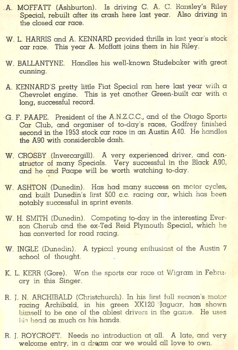 Name:  Dunedin 1954 #034 1954 Notes on Drivers part 4 Moffat to Roycroft 12 names incl G Paape 180 kb a.jpg
Views: 98
Size:  180.8 KB